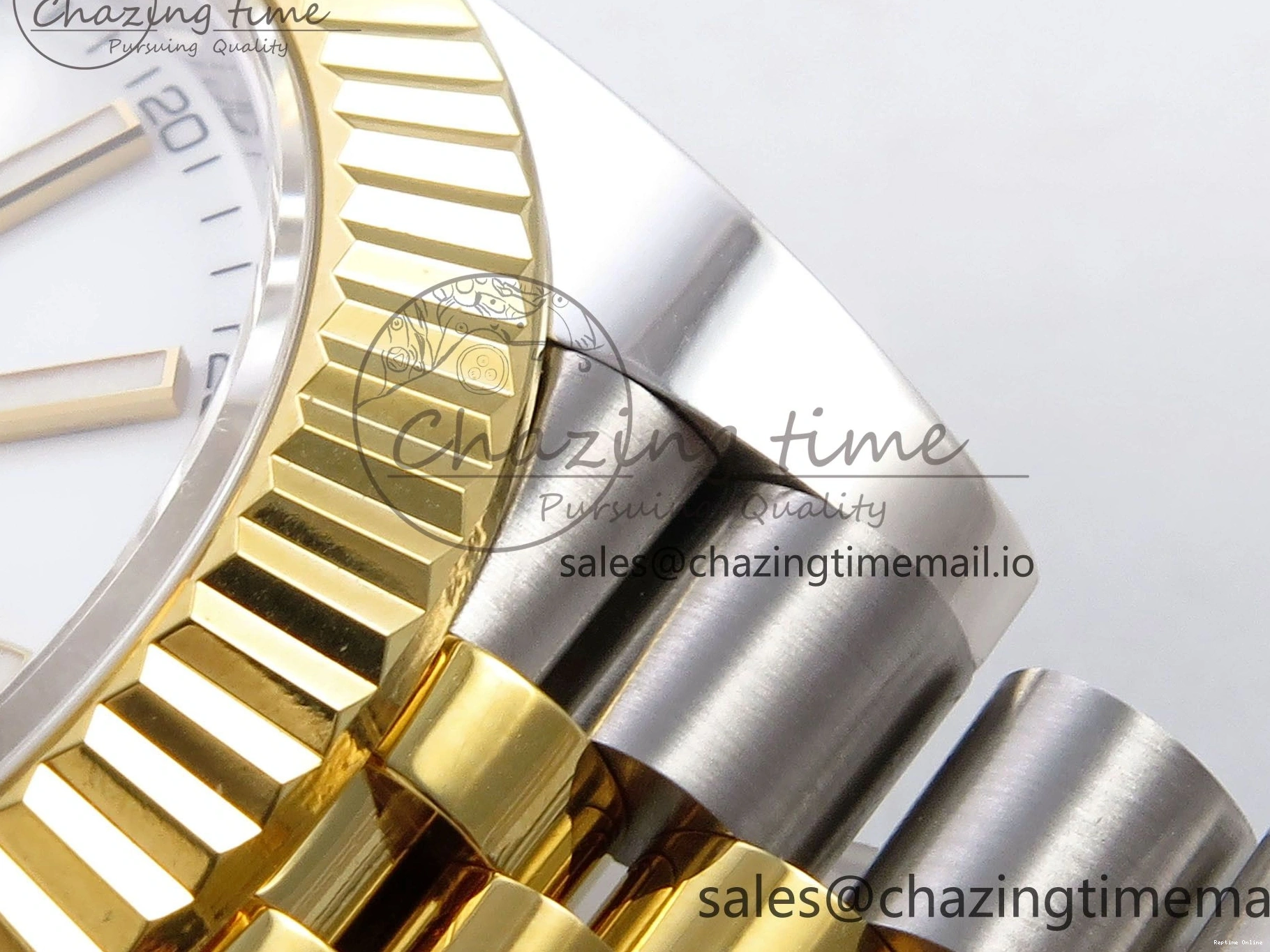 0420 DateJust 41 SS YG ARF 1:1 Best Edition 904L Steel White Stick Dial on Jubilee Bracelet SH3235 (Gain Weight) Seasonal 1223